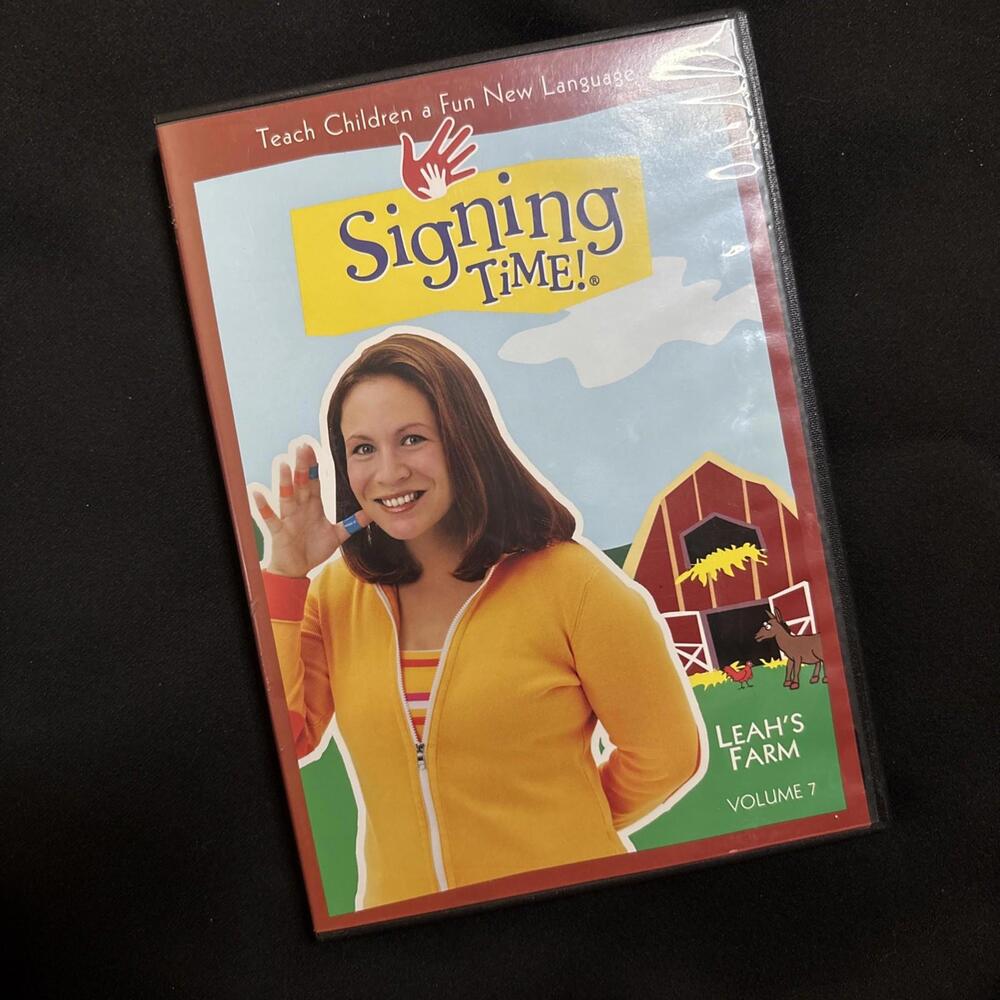 Signing Time Vol. 7 - Leahs Farm (DVD, 2005)